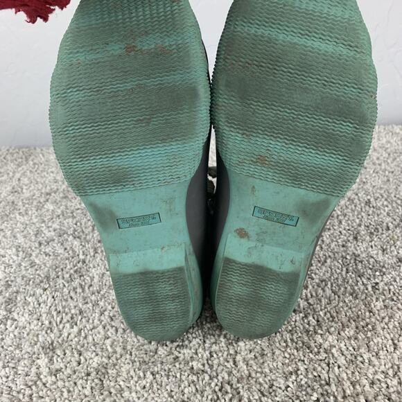 Sperry Saltwater Duck Boots Womens Size 8 Gray Waterproof Rubber Zip STS98155 - Picture 10 of 10
